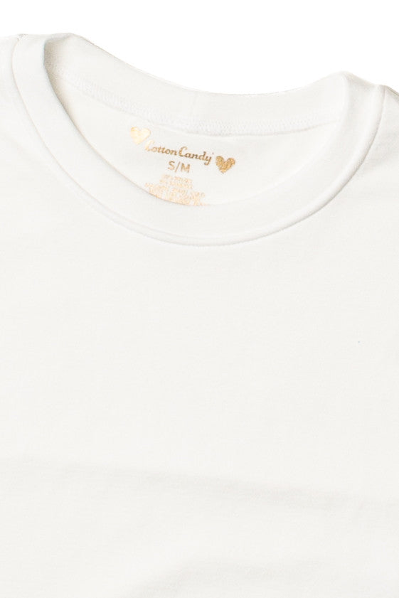 Double Layer Crop Tee