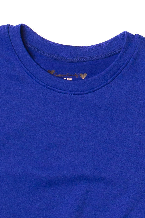 Double Layer Crop Tee