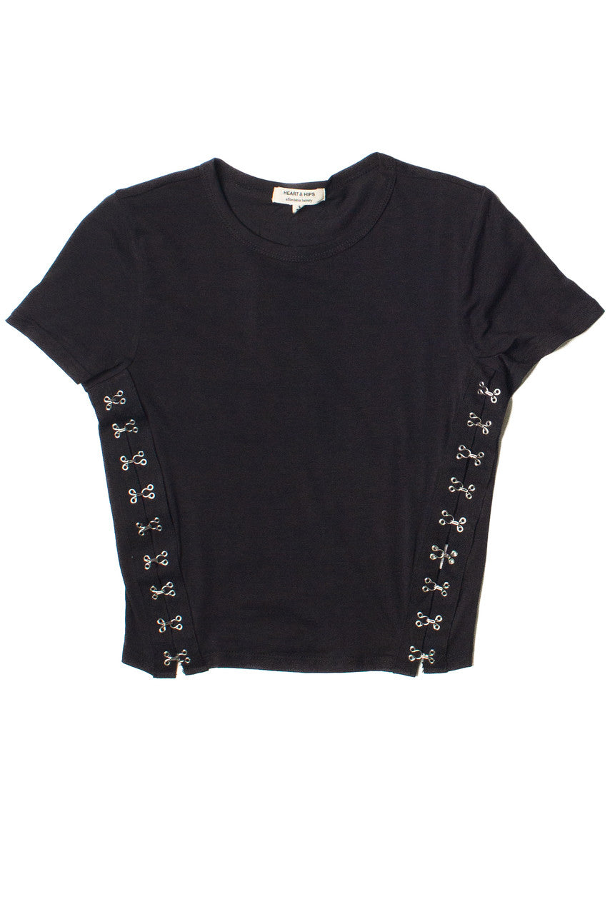 Double Hook & Eye Tee