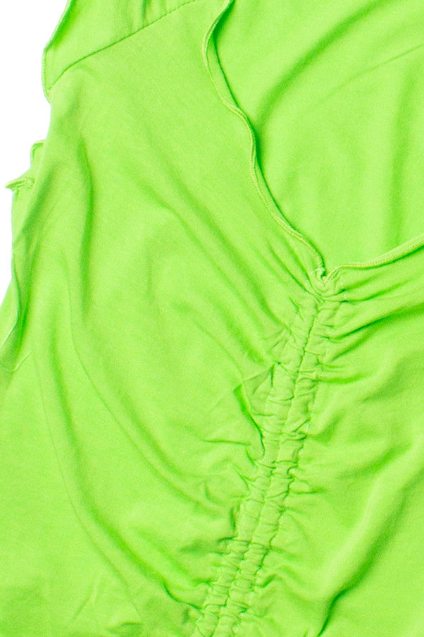 Green Apple Center Ruched Tee
