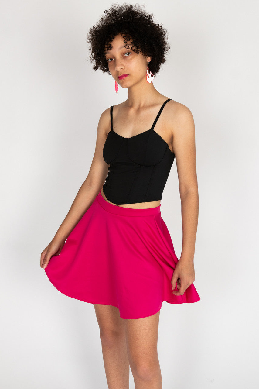 Hanky Hem Bustier Top