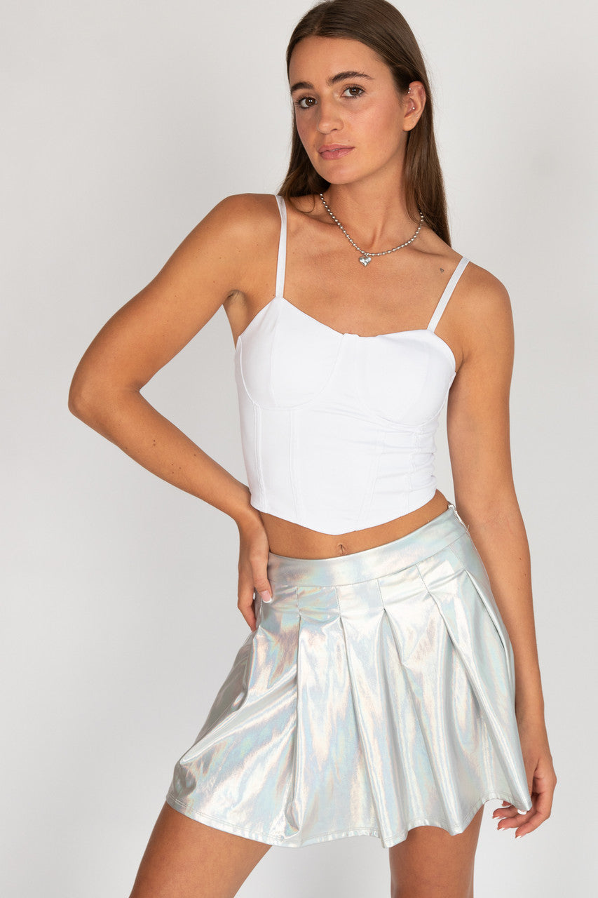 Hanky Hem Bustier Top