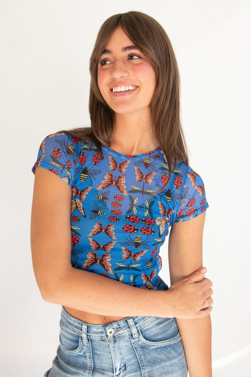 Entomology Mesh Tee