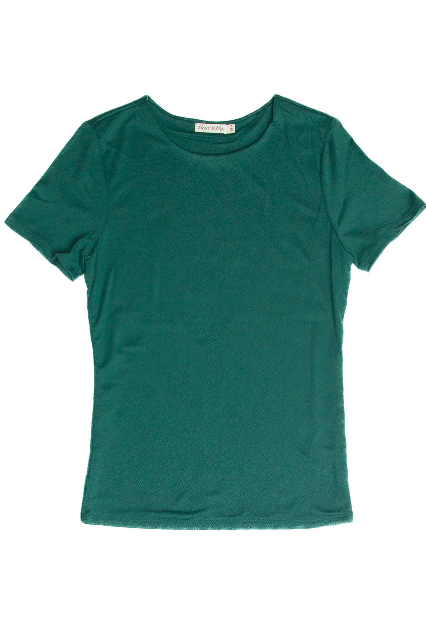 Double Layer Crew Shirt