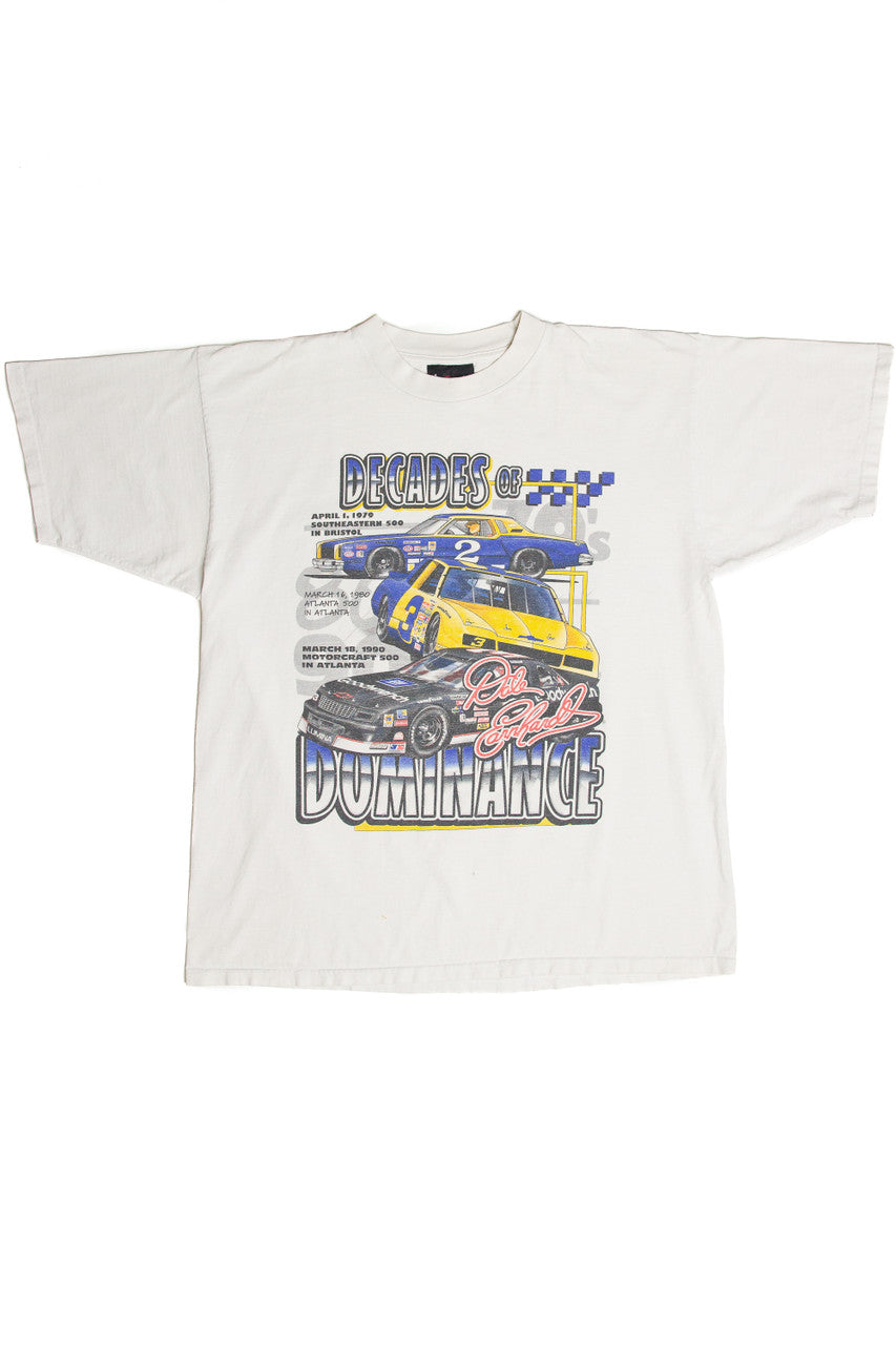 Vintage Dale Earnhardt Decades of Dominance T-Shirt (2000)