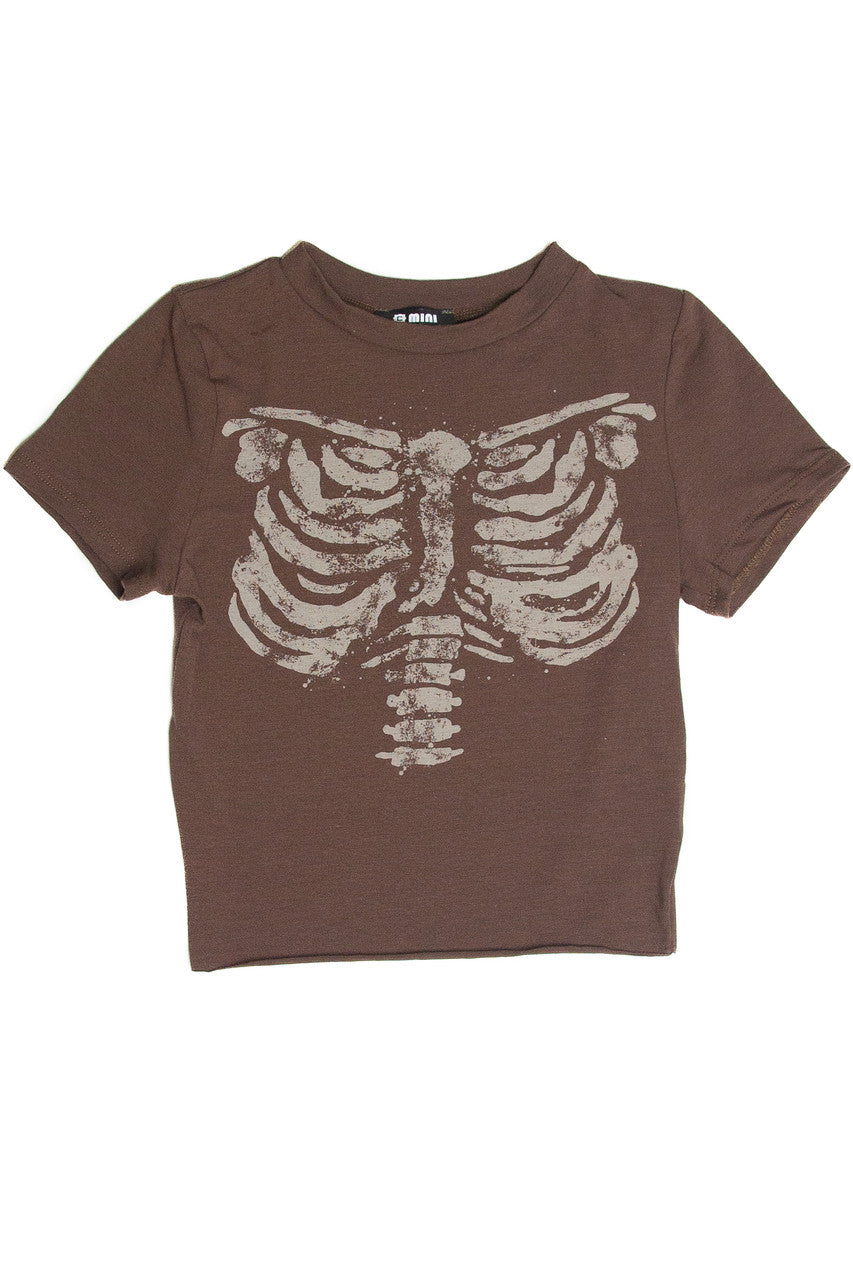 Ribcage Crop Tee