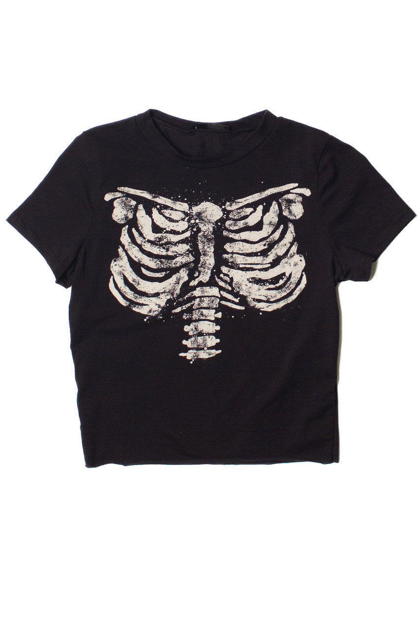 Ribcage Crop Tee
