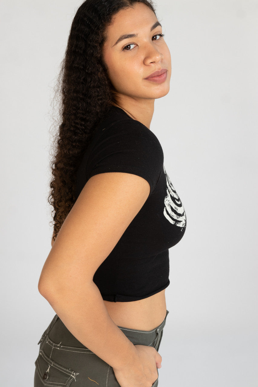 Ribcage Crop Tee