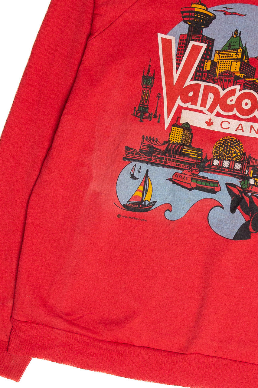 Vintage Vancouver Canada Graphic Sweatshirt