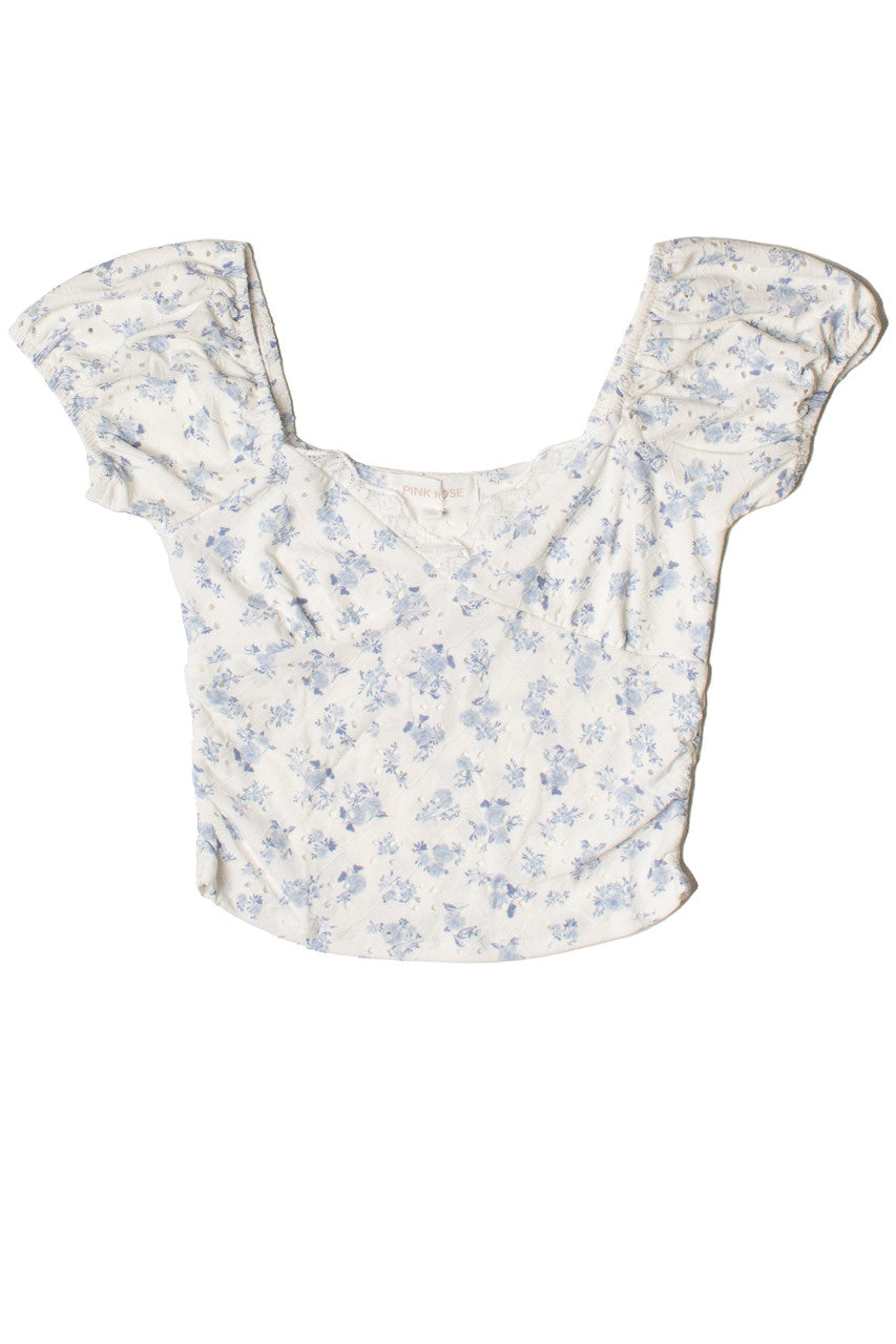 Floral Sweetheart Top