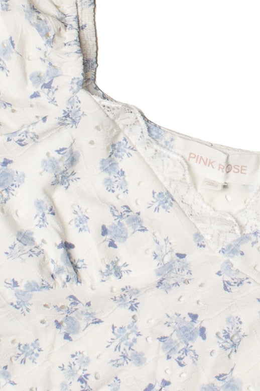 Floral Sweetheart Top