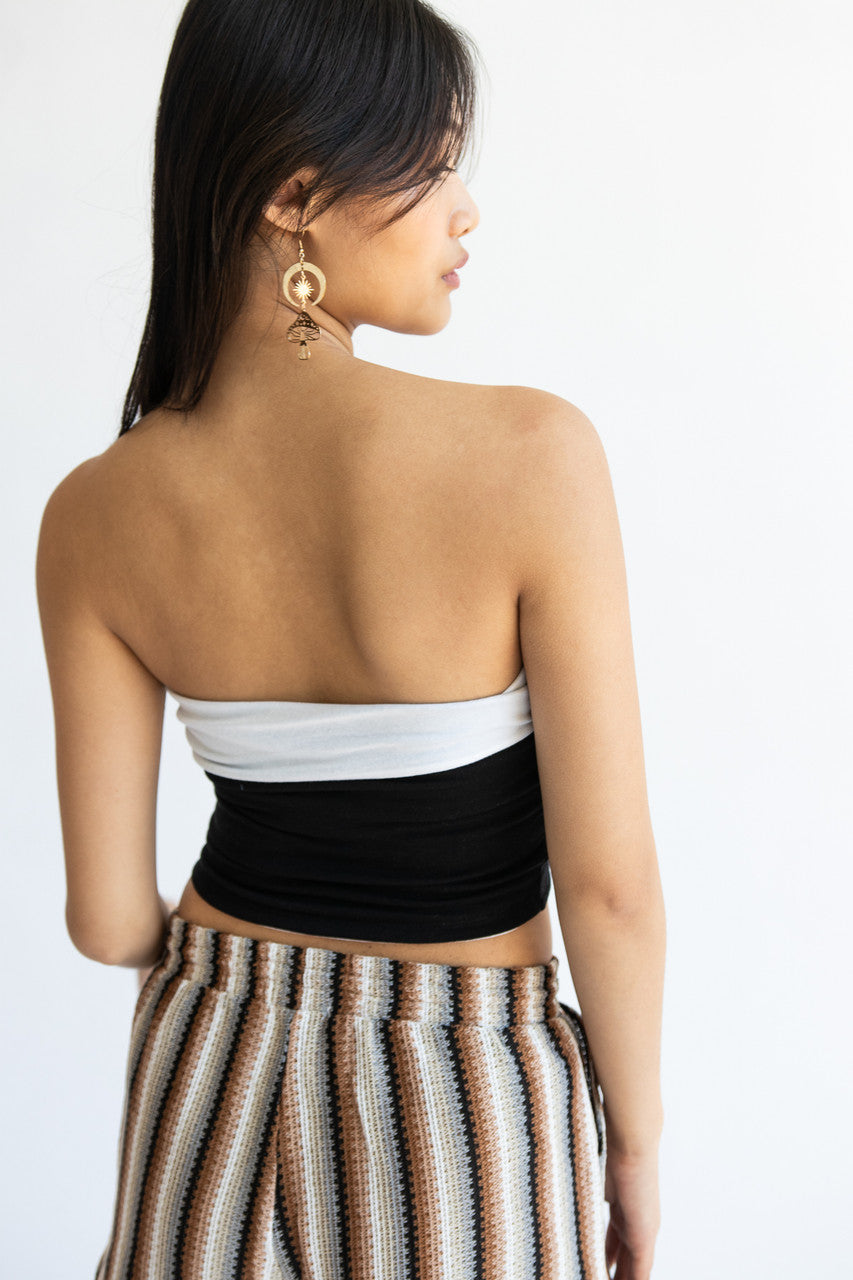 Reversible Fold Over Tube Top