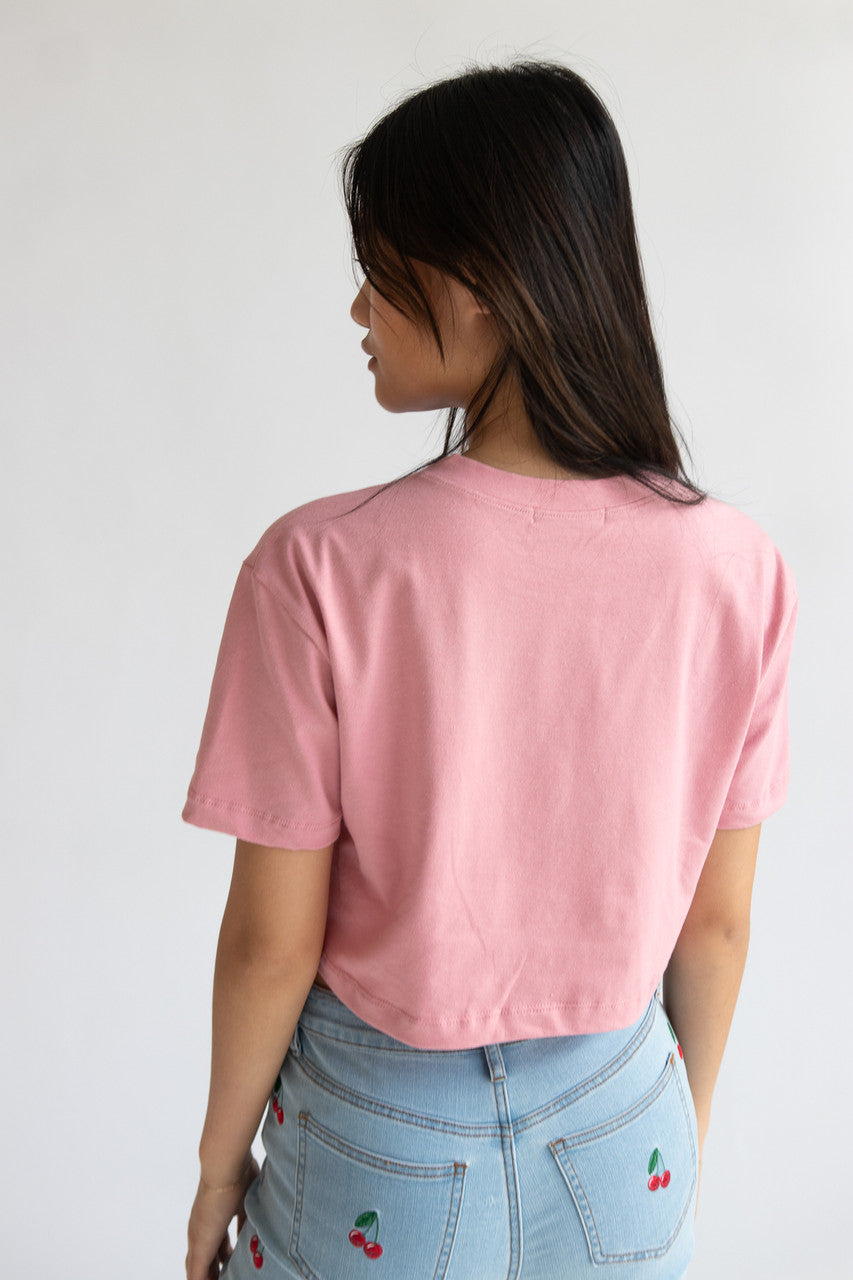 Cowgirls Don't Cry Crop Tee