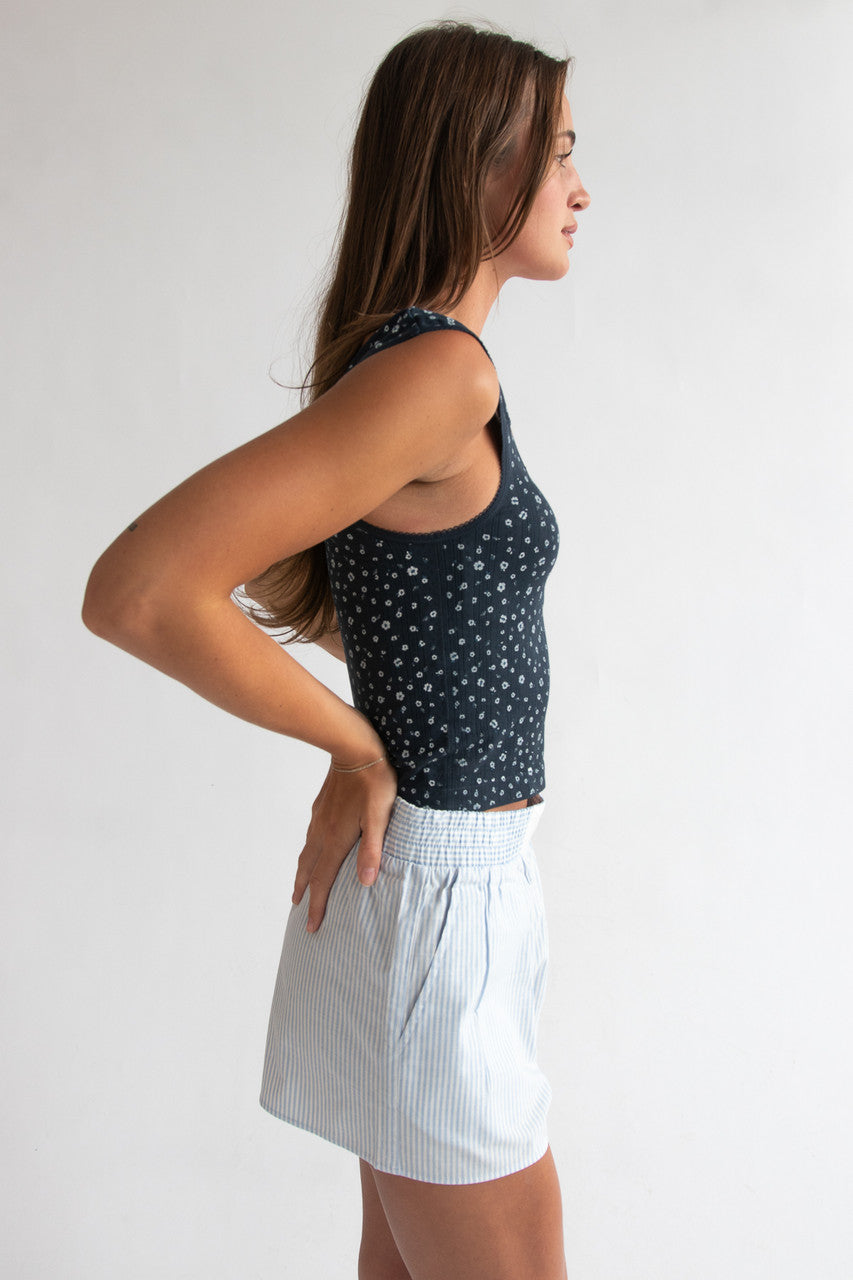 Ditsy Floral Seamless Tank Top