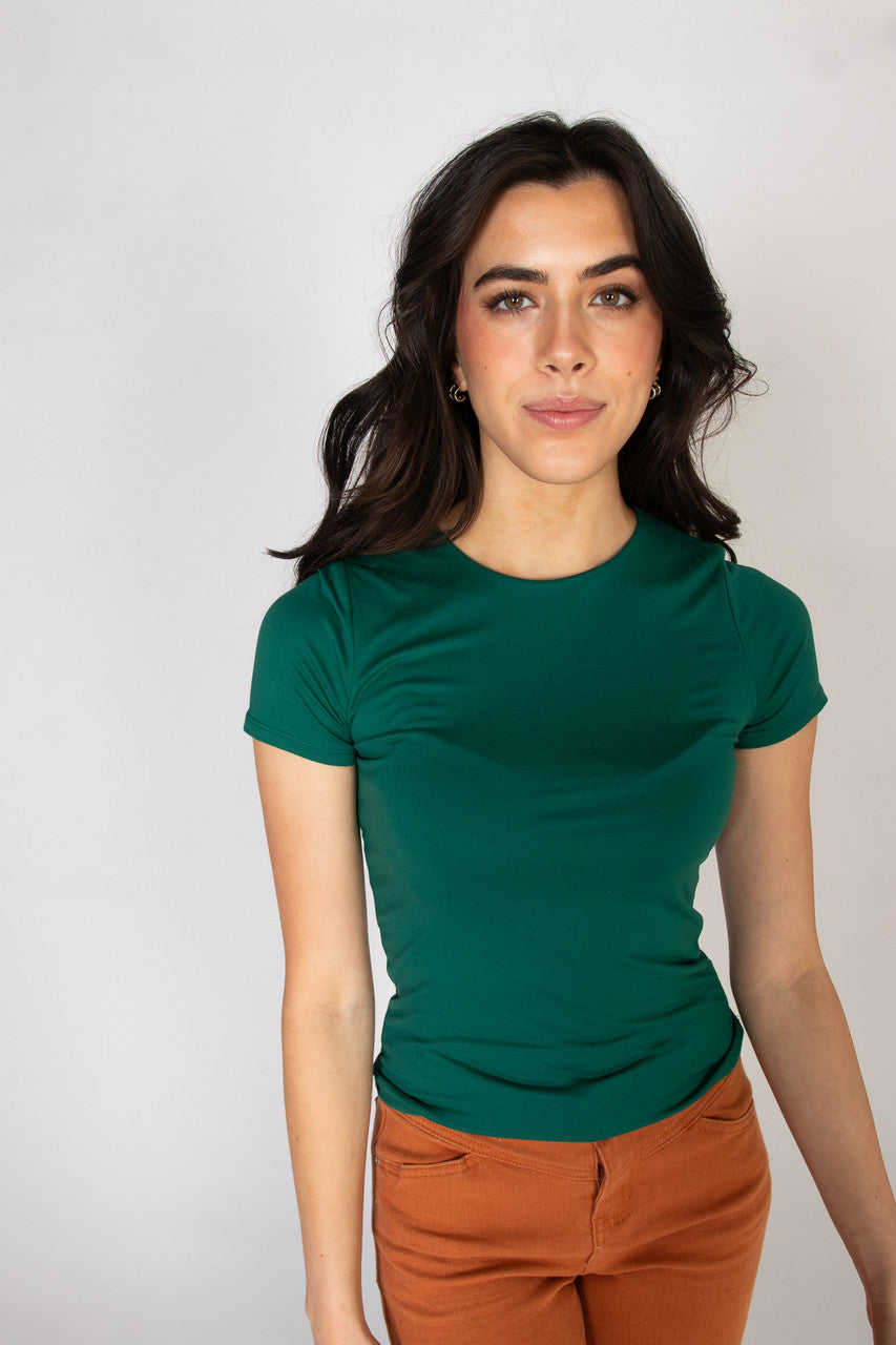 Double Layer Crew Shirt