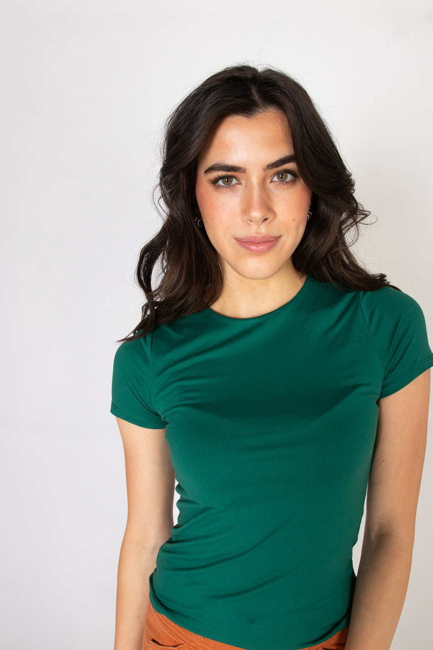 Double Layer Crew Shirt