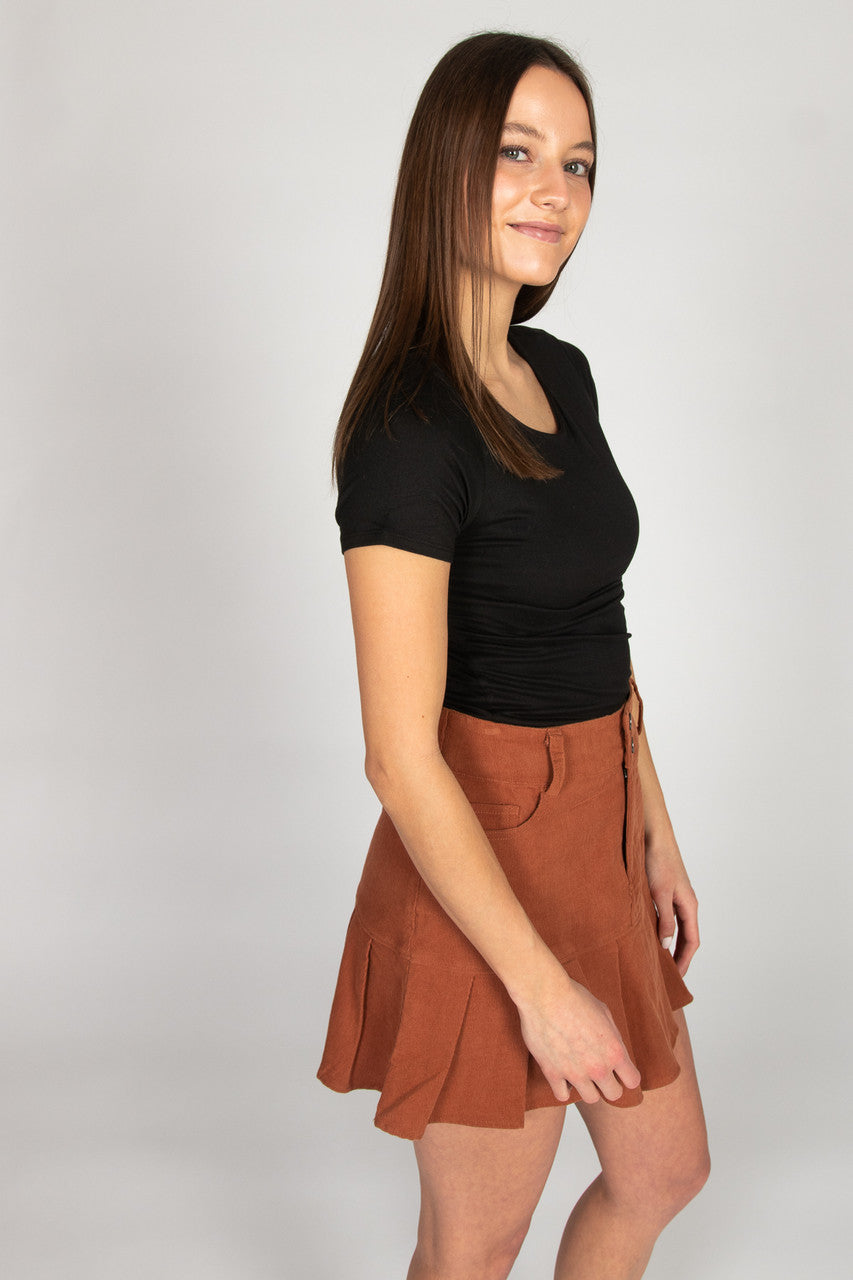 Double Layer Crew Shirt