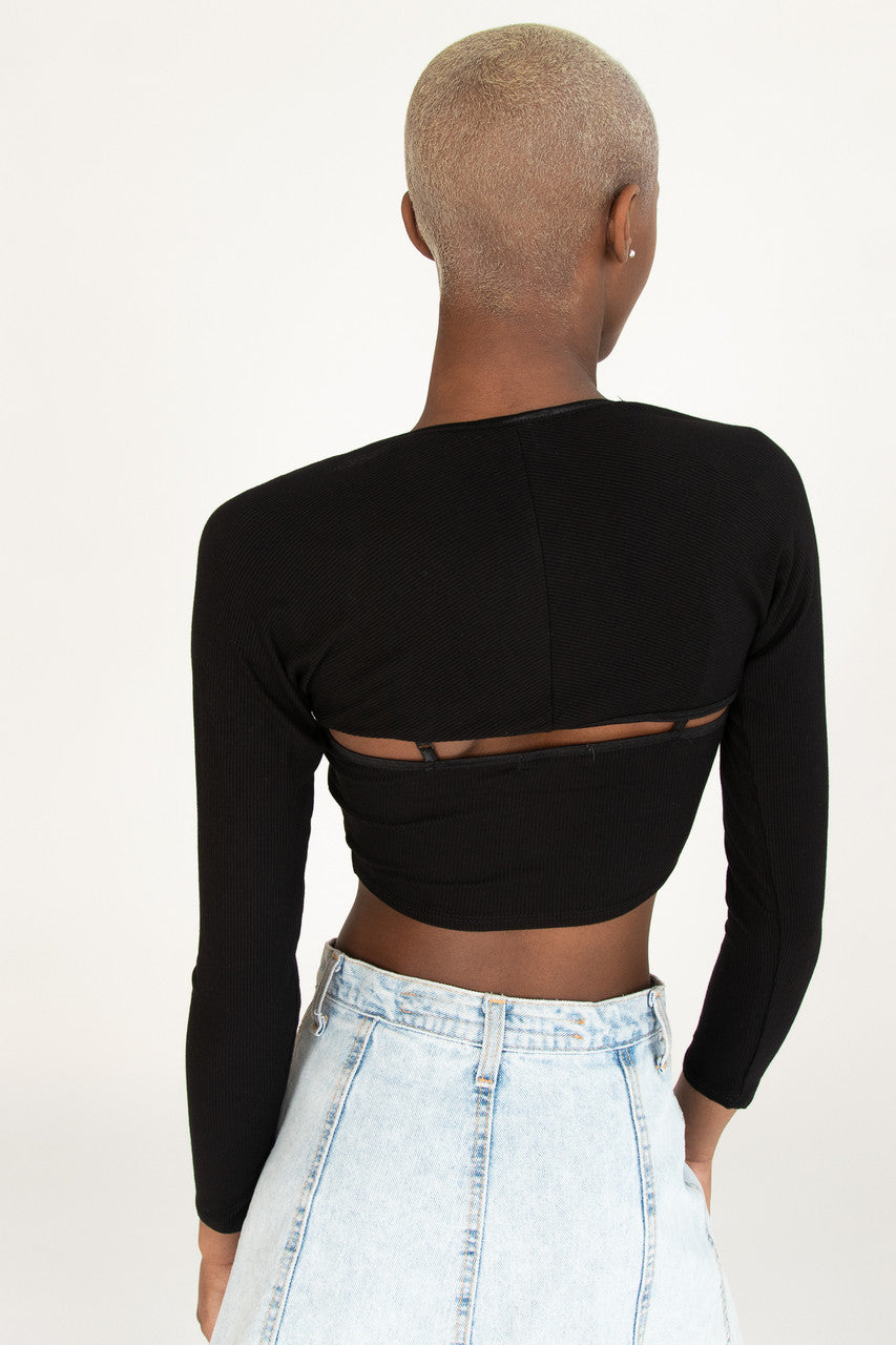 Ribbed Shrug