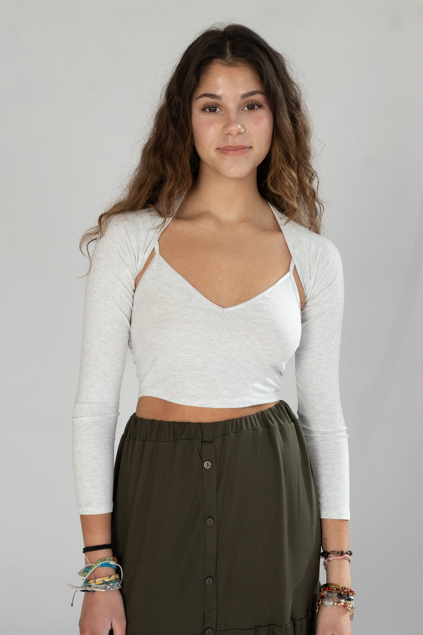 Ribbed Shrug
