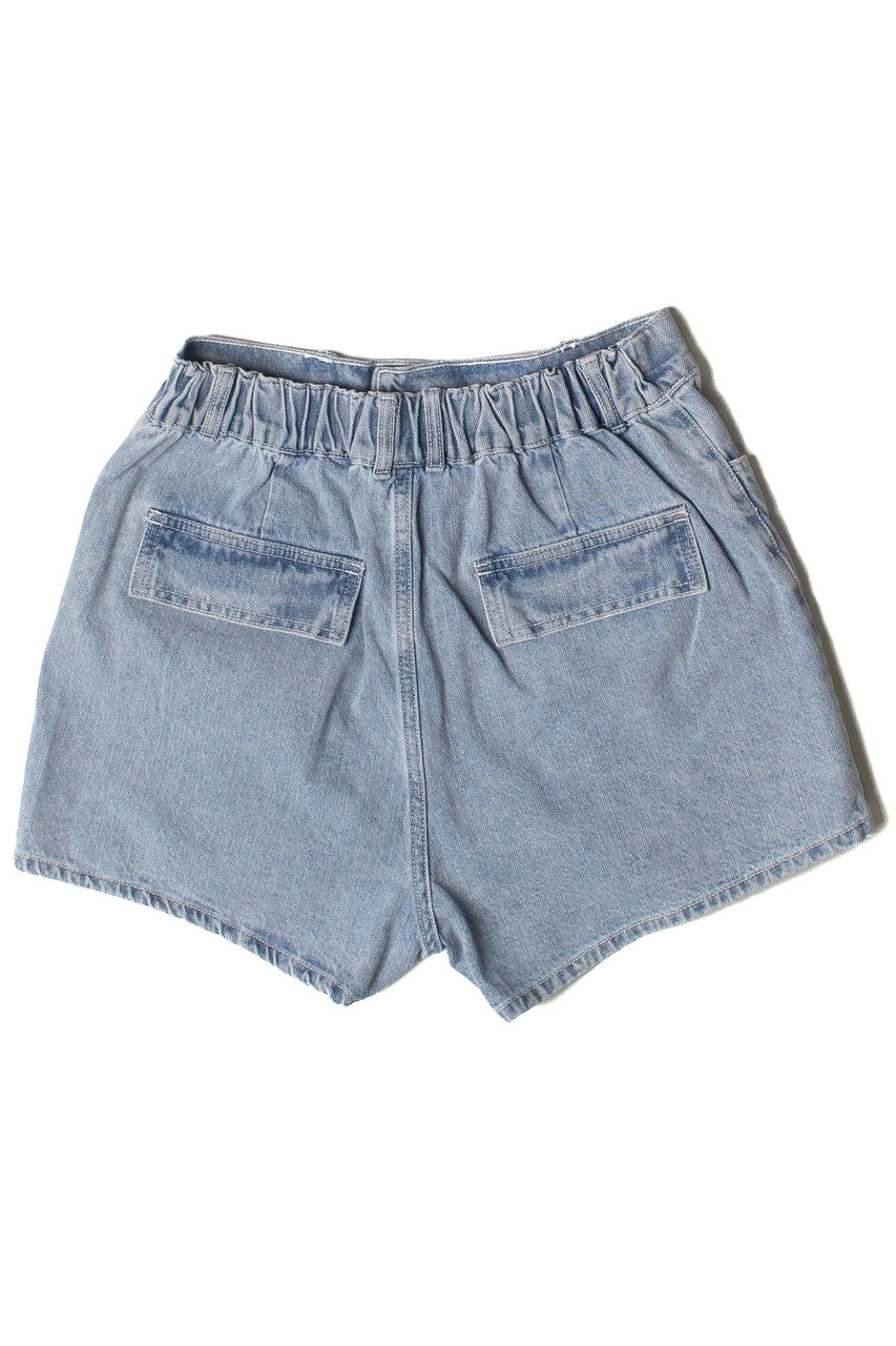 Denim Cargo Shorts