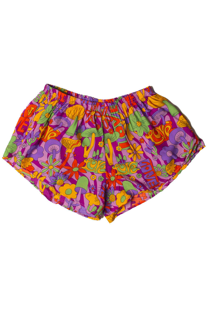 Groovy Mushroom Shorts