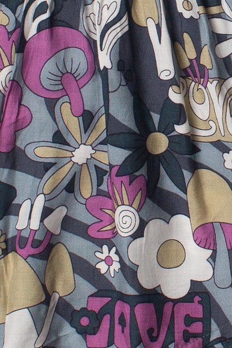 Groovy Mushroom Shorts