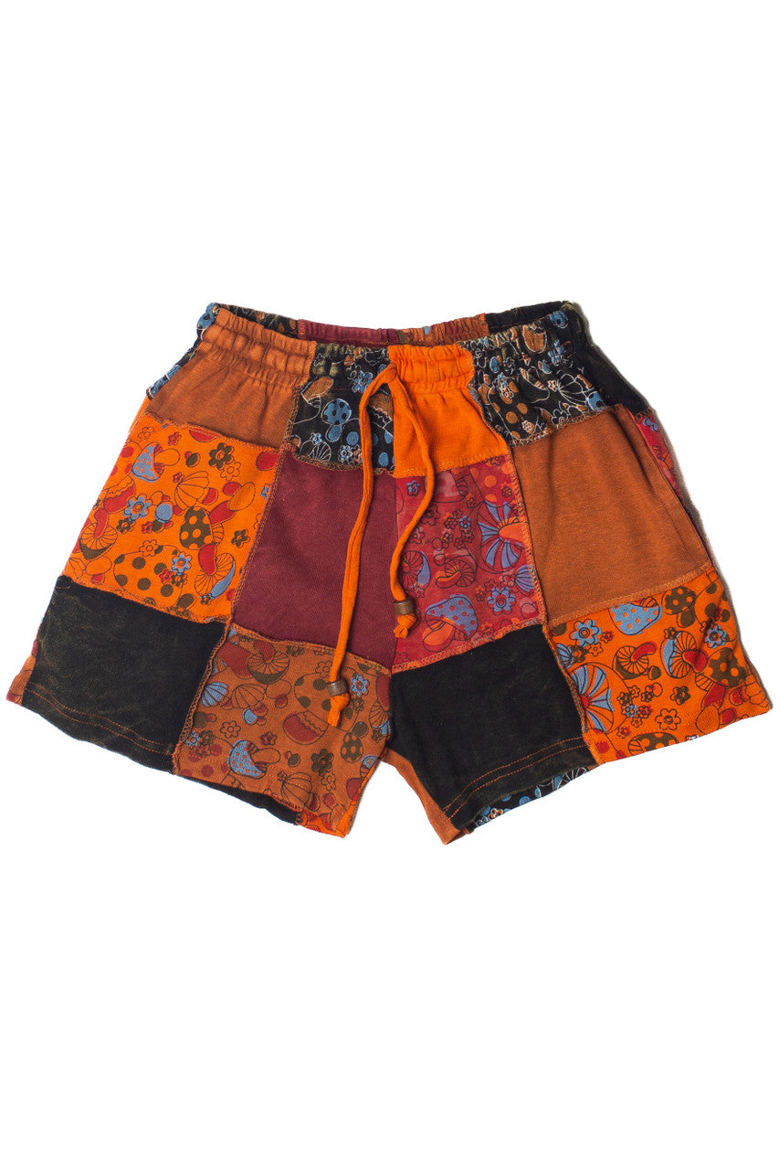 Patchwork Sweatshorts