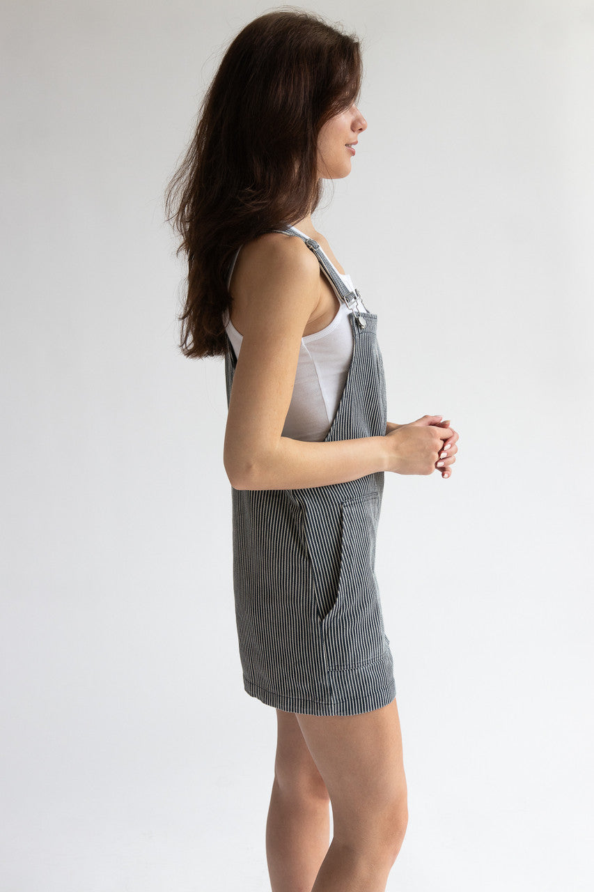 Pinstripe Overalls