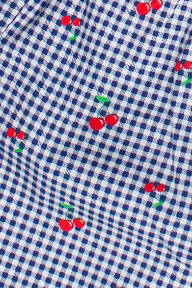 Printed Gingham Boxer Shorts
