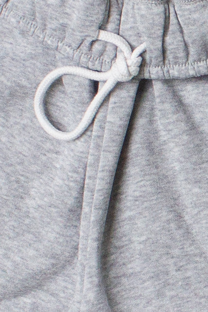 Fold Over Waist Fleece Sweatshorts