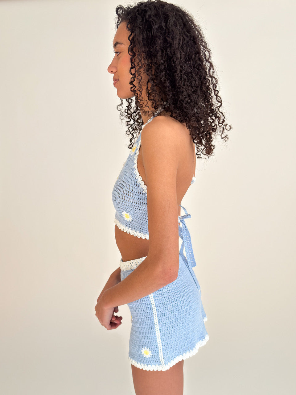 Daisy Crochet Shorts