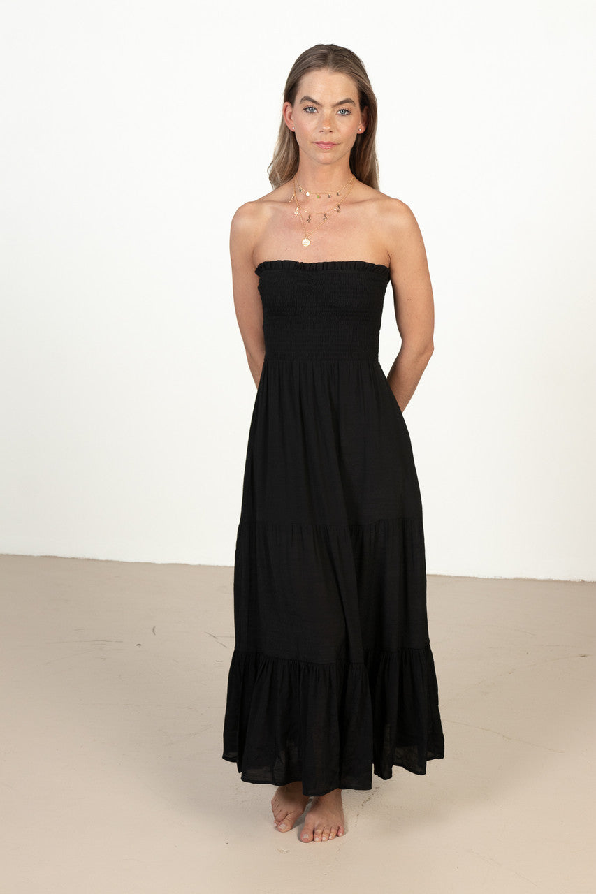 Smocked Tube Maxi