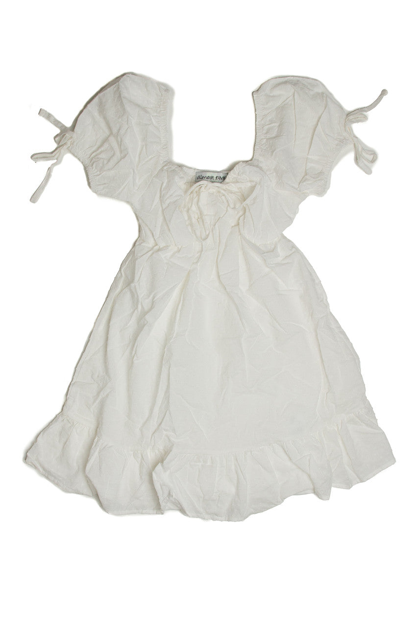 Puff Sleeve Tier Dress