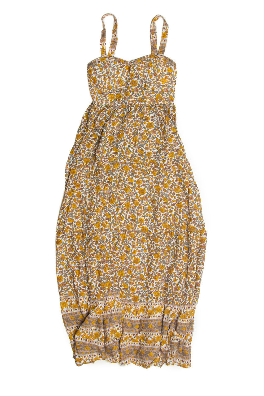 Gardenia Bustier Tiered Dress