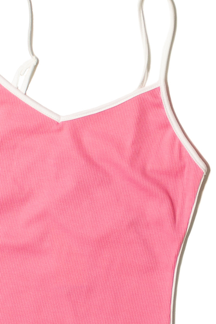 Pink Lemonade White Trim Mini Dress