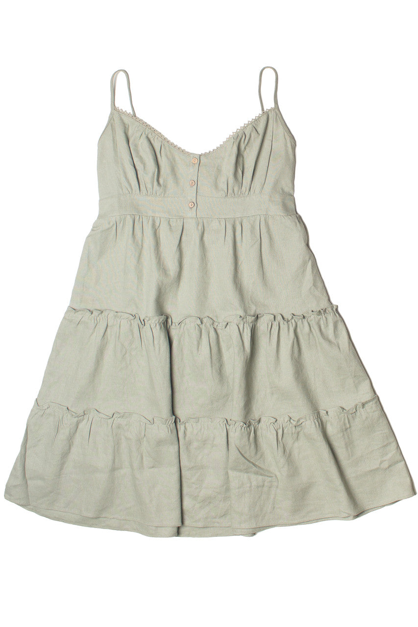 Tiered Linen Sundress