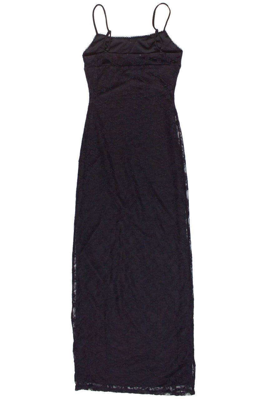 Lace Rosebud Maxi Dress