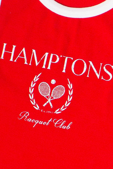 Hamptons Ringer Tank Mini Dress