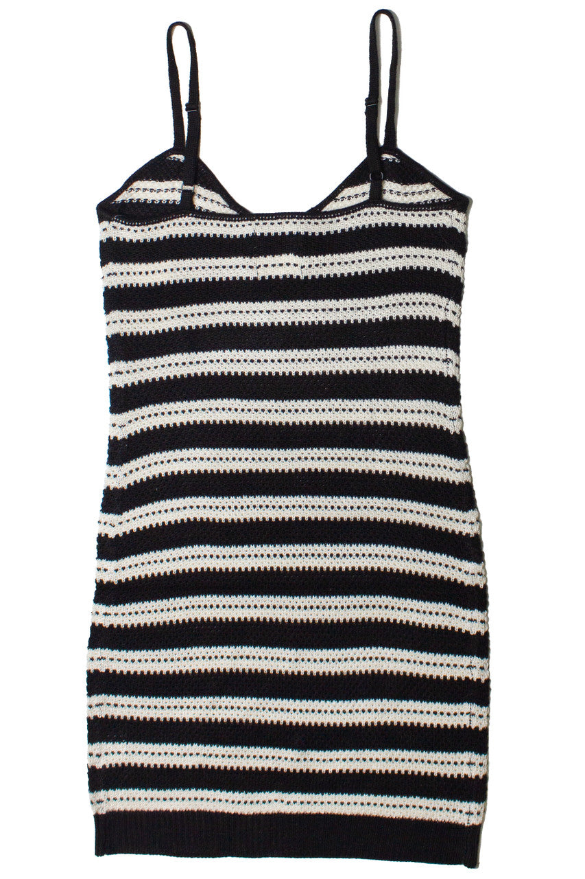 Striped Knit Mini Dress