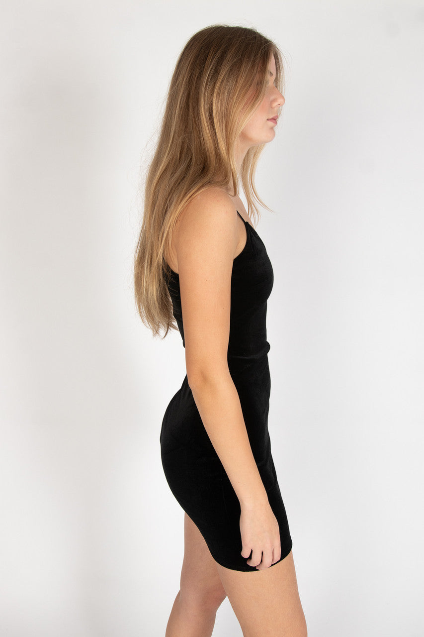 Velvet Cami Mini Dress