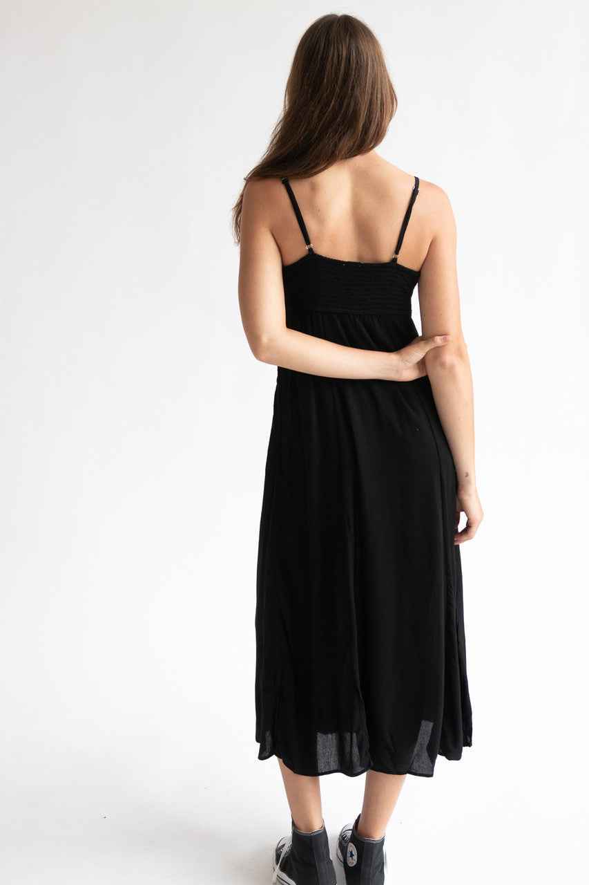 Flower Crochet Top Maxi Dress