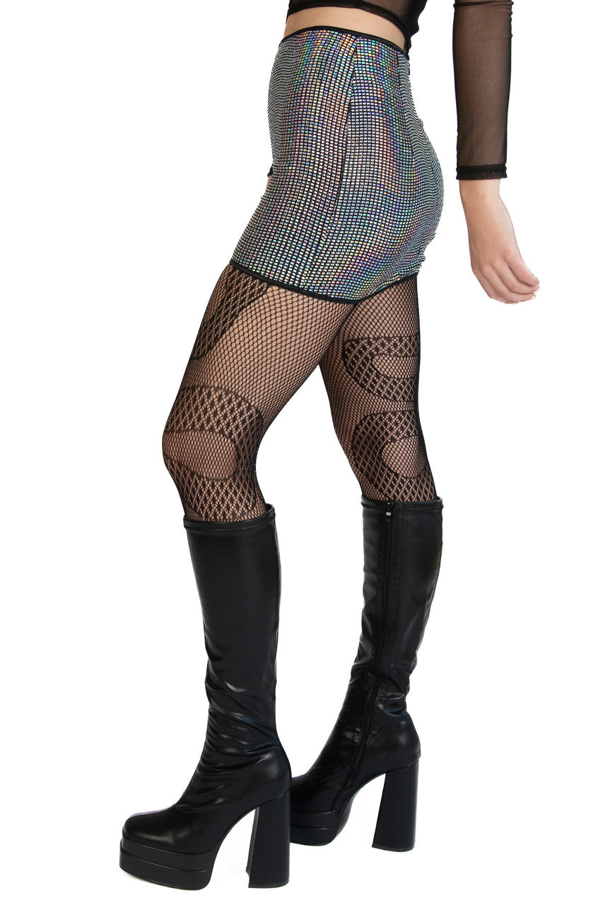 Black Chunky GoGo Boots