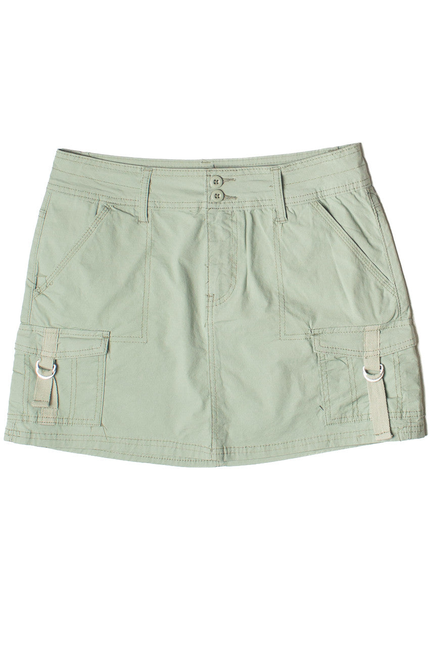 Cargo Pocket Mini Skirt