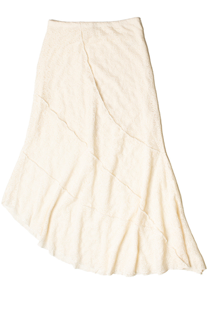 Lace Asymmetrical Skirt