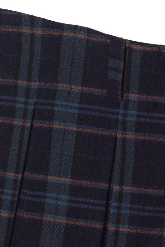 Low Rise Plaid Mini Skort