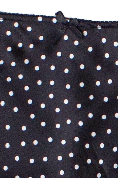 Patterned Satin Slip Skirt