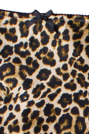 Patterned Satin Slip Skirt