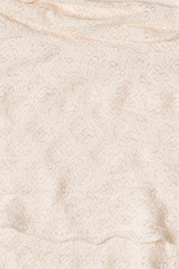 Lace Tier Mini Skirt