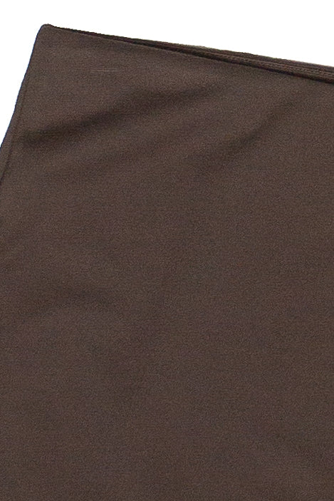 Basic Mini Skort - Brown