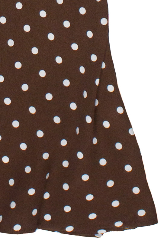 Polka Dot Mini Circle Skort